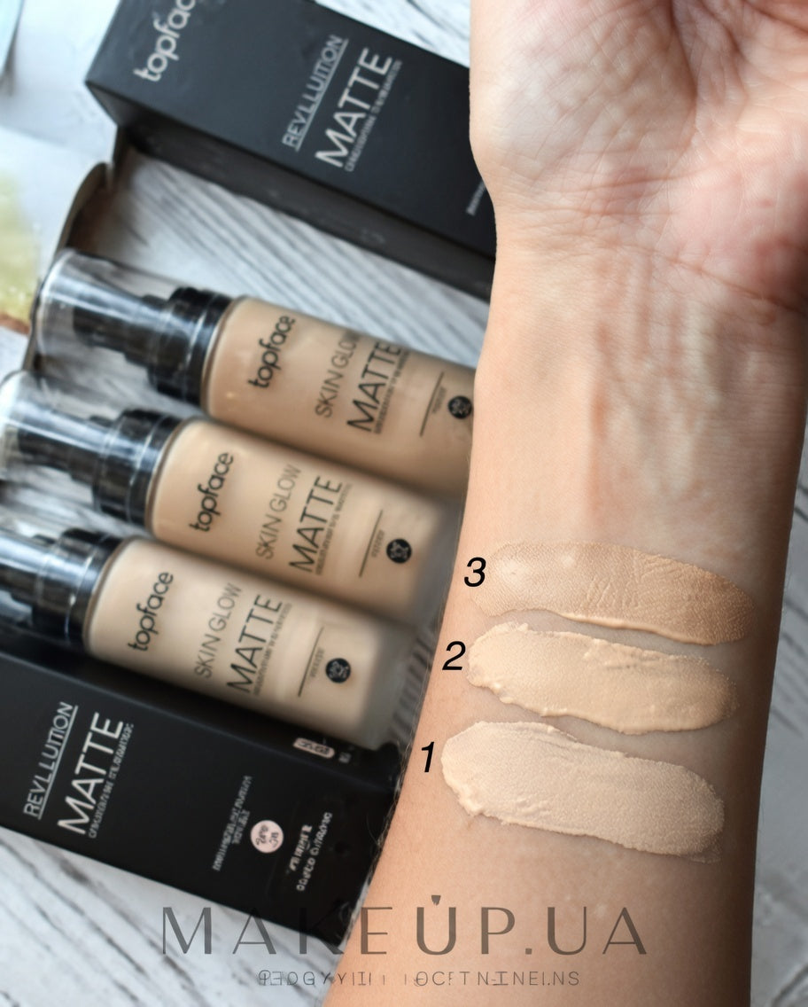Topface Skin-Editor Matte Long-Lasting Foundation 003 SPF20 32 ml