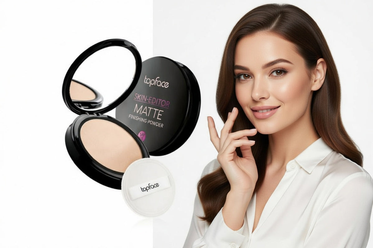 Topface Skin Editor Matte Compact Powder - No 1