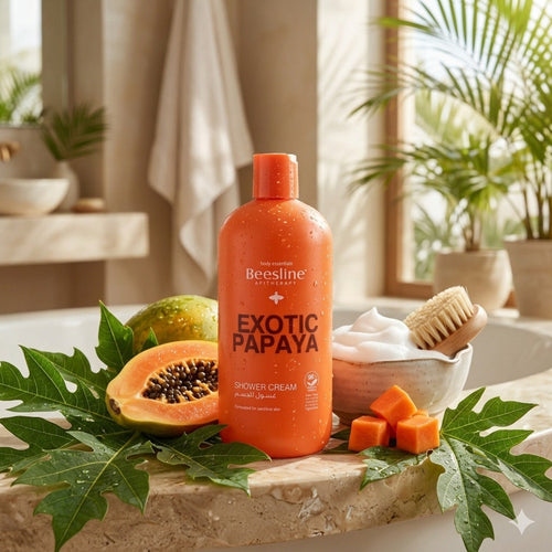 Beesline Exotic Papaya Shower Cream 750ml