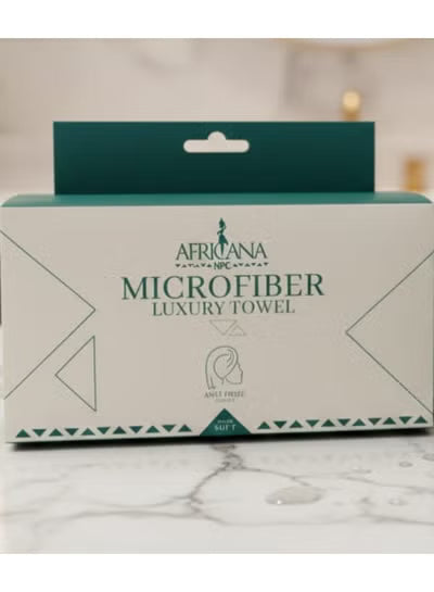 Africana Microfiber Luxury Towel Green