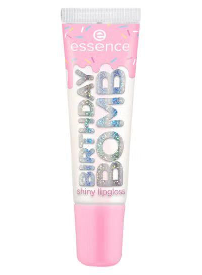 essence Birthday Bomb Shiny Lip Gloss | 01 Cake My Day