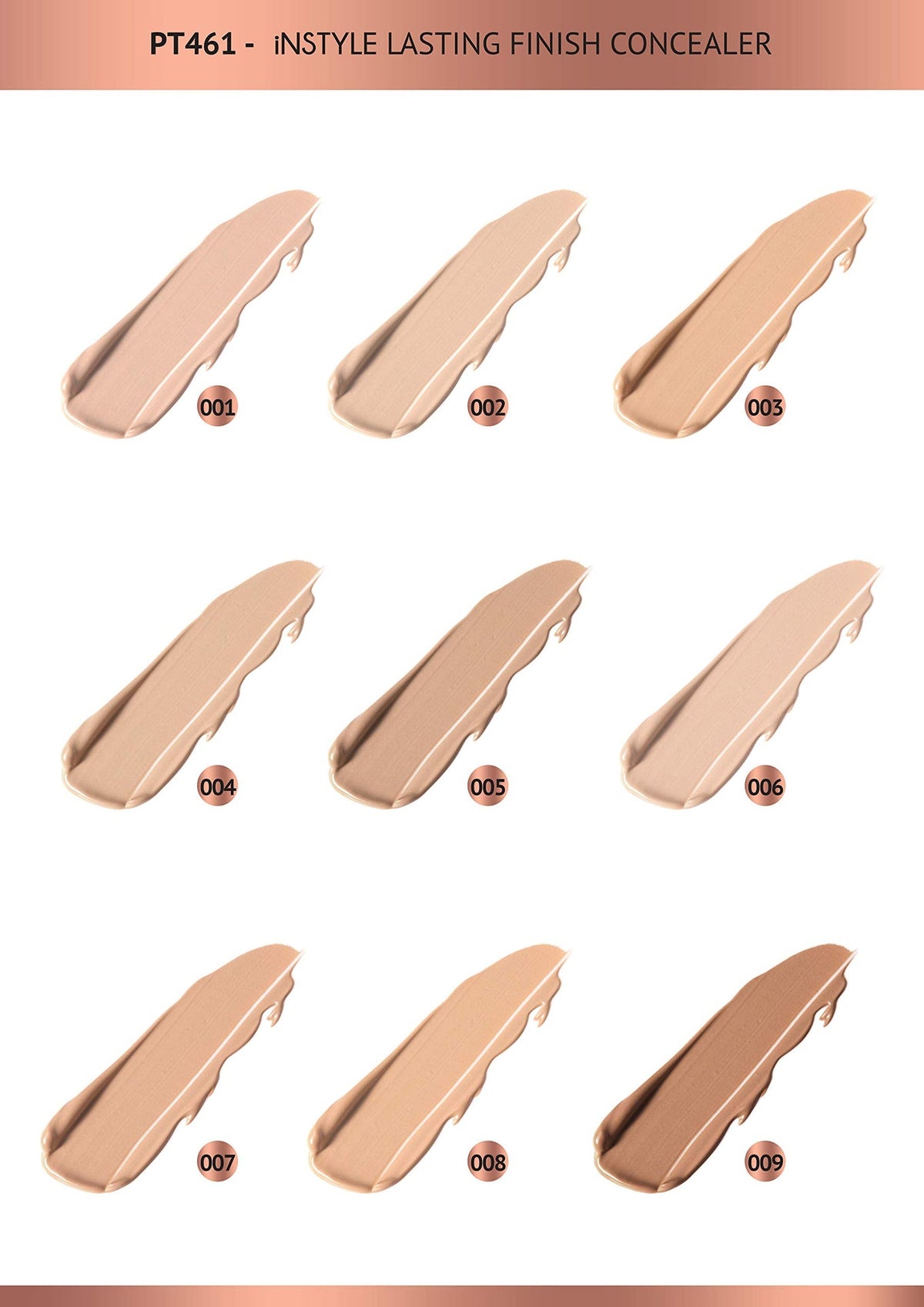 Topface Instyle Lasting Finish Concealer - 009