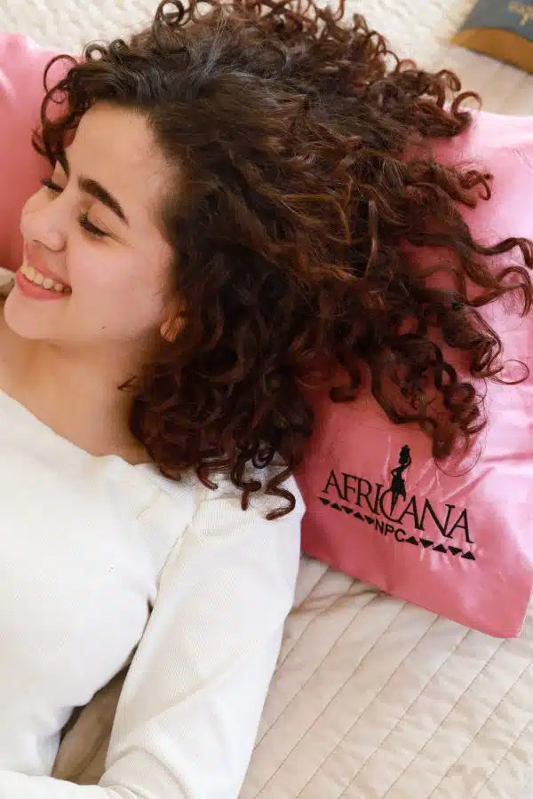 Africana Luxury Satin Pillowcase Gold5