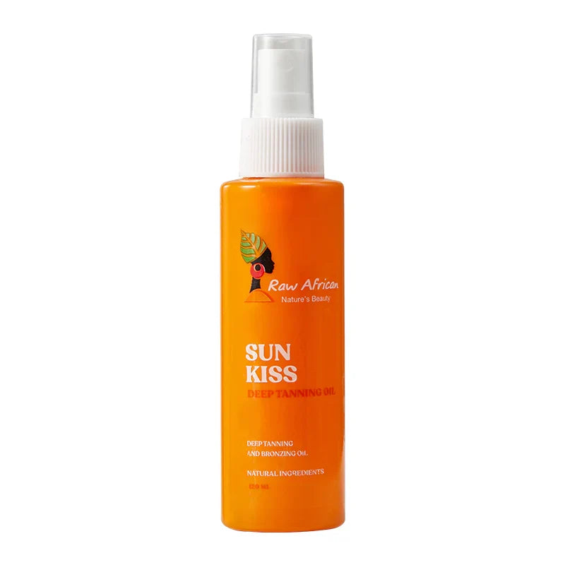 Raw African Sun Kiss Deep Tanning Oil 200ml