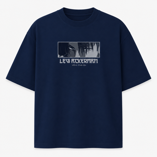 "Attack on Titan" Oversized Anime Graphic Tee