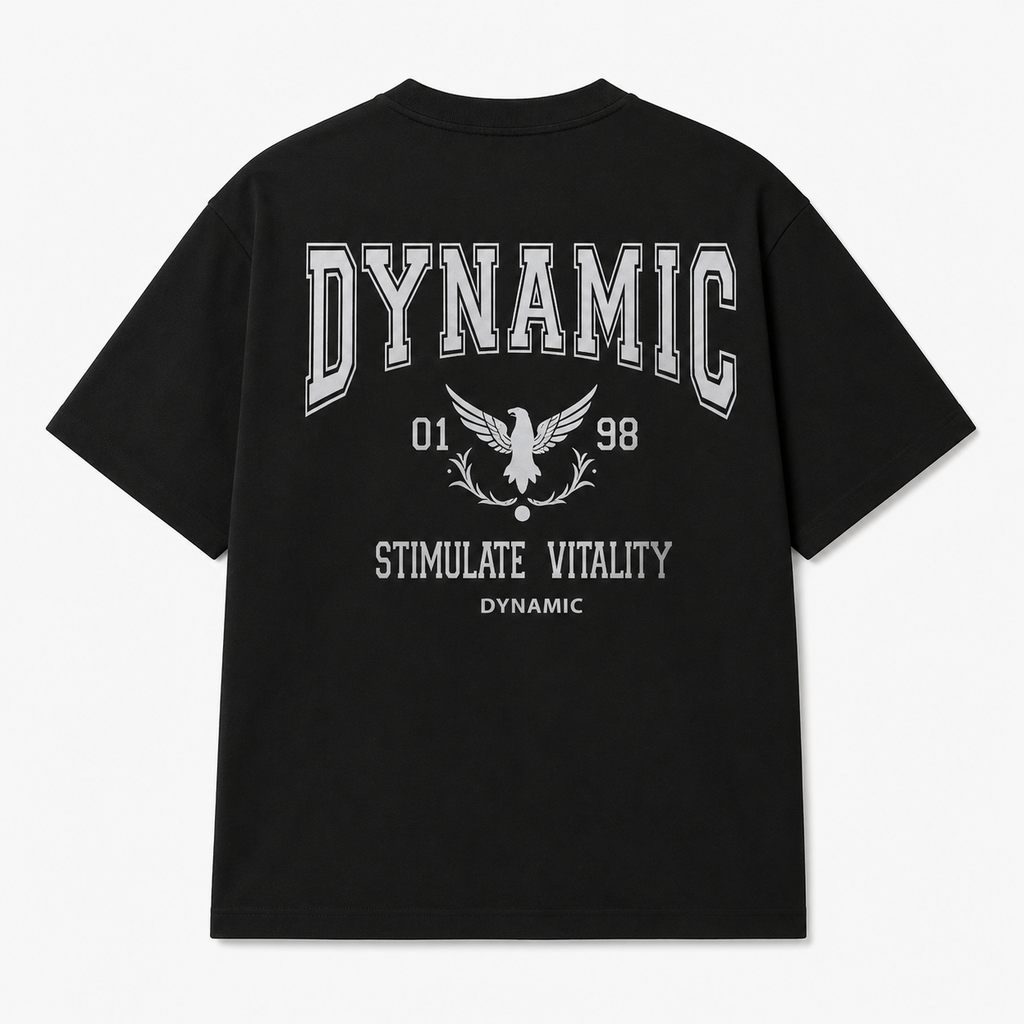 Dynamic Vitality Oversized T-Shirt