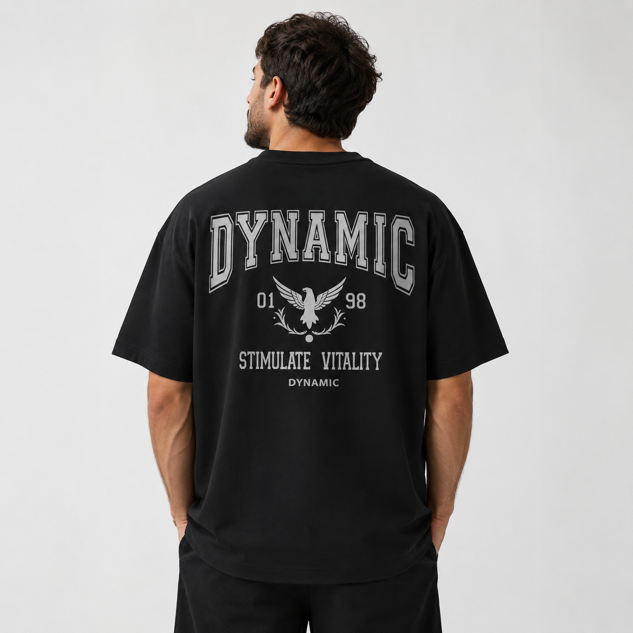 Dynamic Vitality Oversized T-Shirt