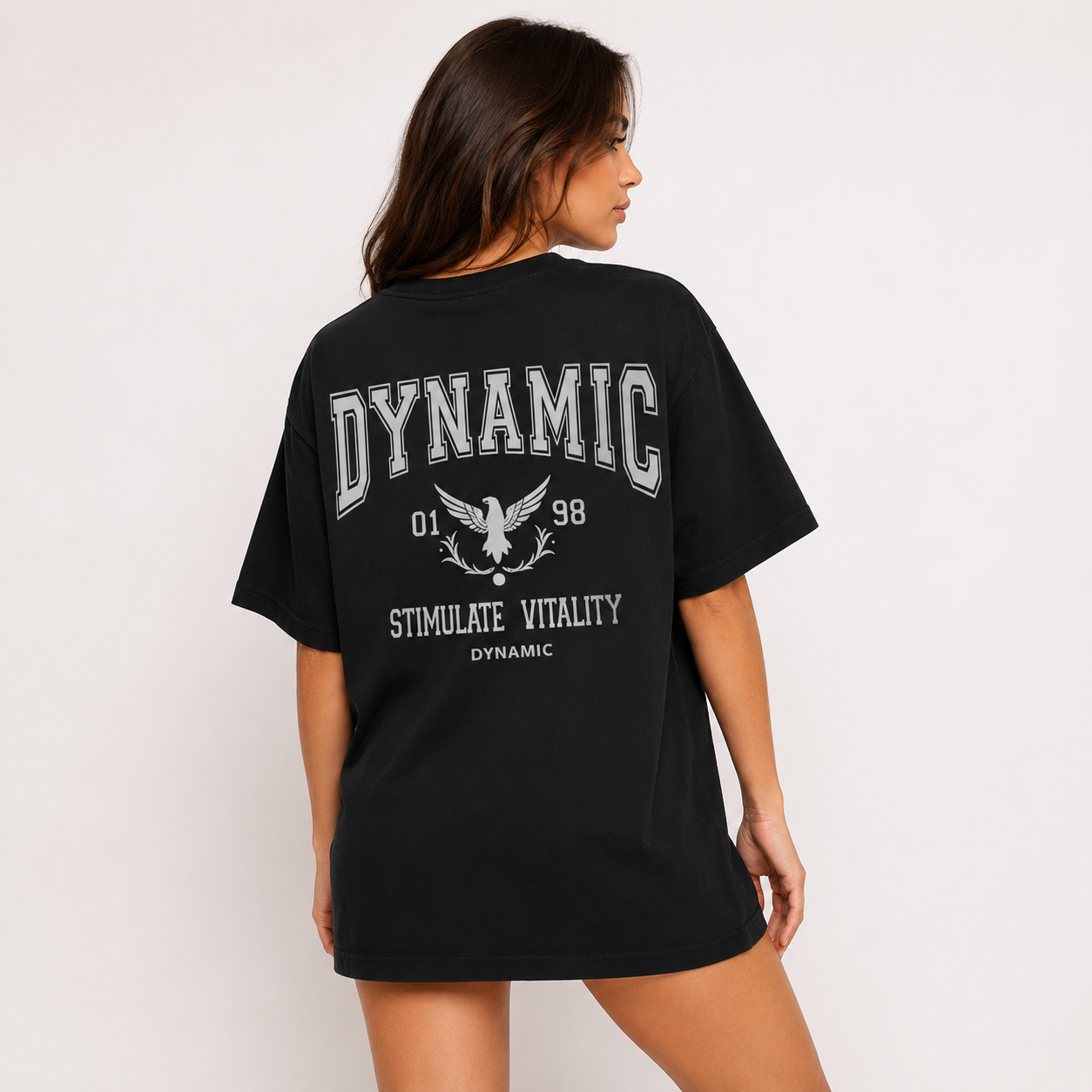 Dynamic Vitality Oversized T-Shirt
