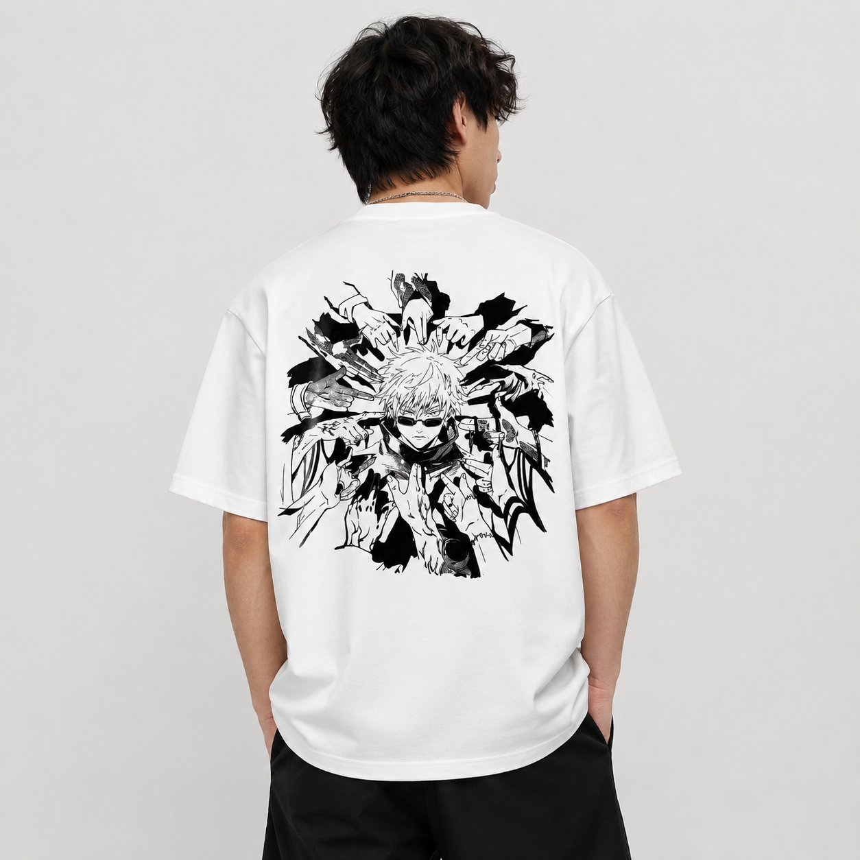 Sorcerer Anime Oversized T-Shirt