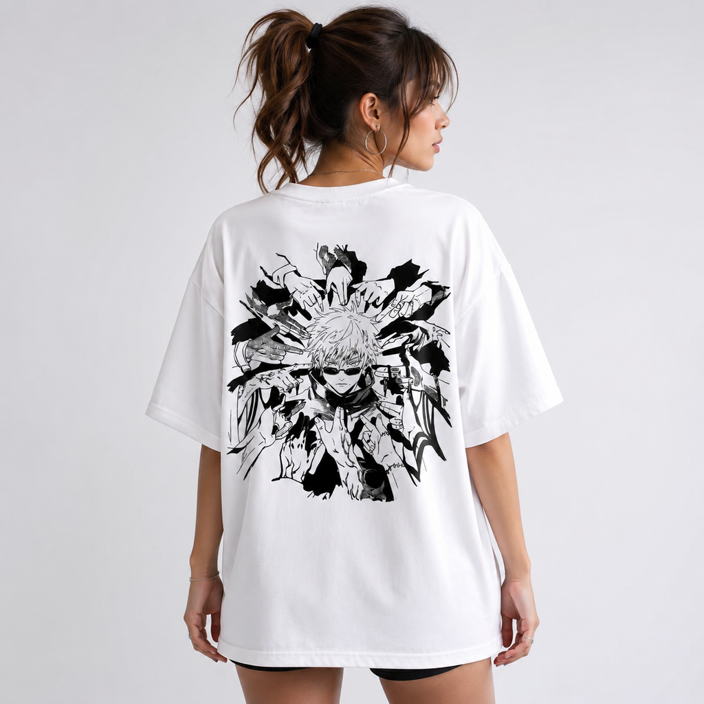 Sorcerer Anime Oversized T-Shirt