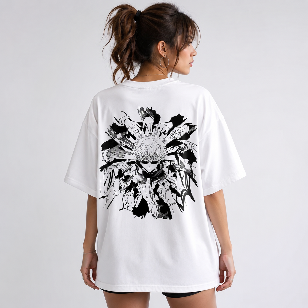 Sorcerer Anime Oversized T-Shirt