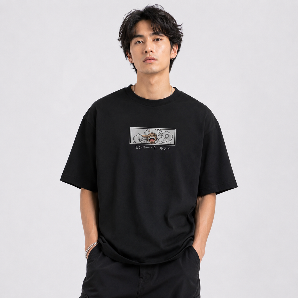 Gear 5 Anime Oversized T-Shirt