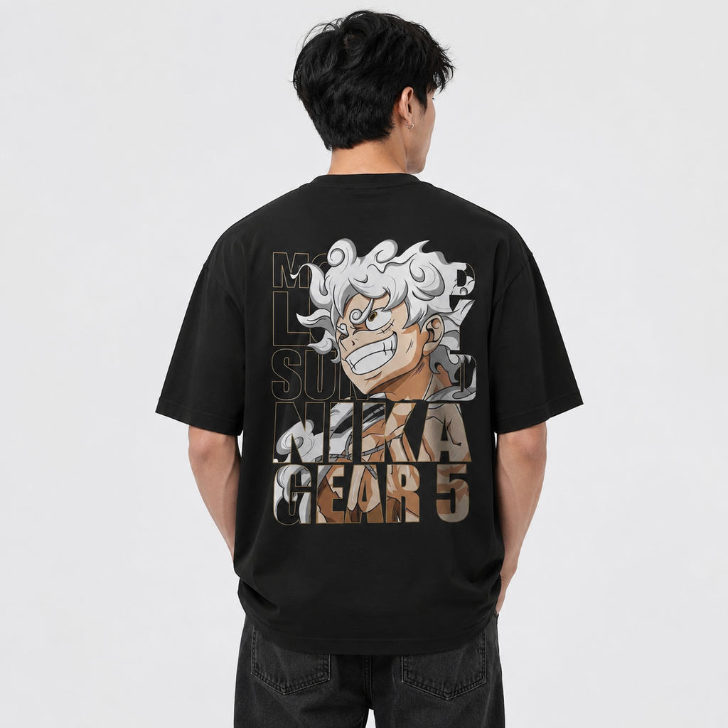 Gear 5 Anime Oversized T-Shirt