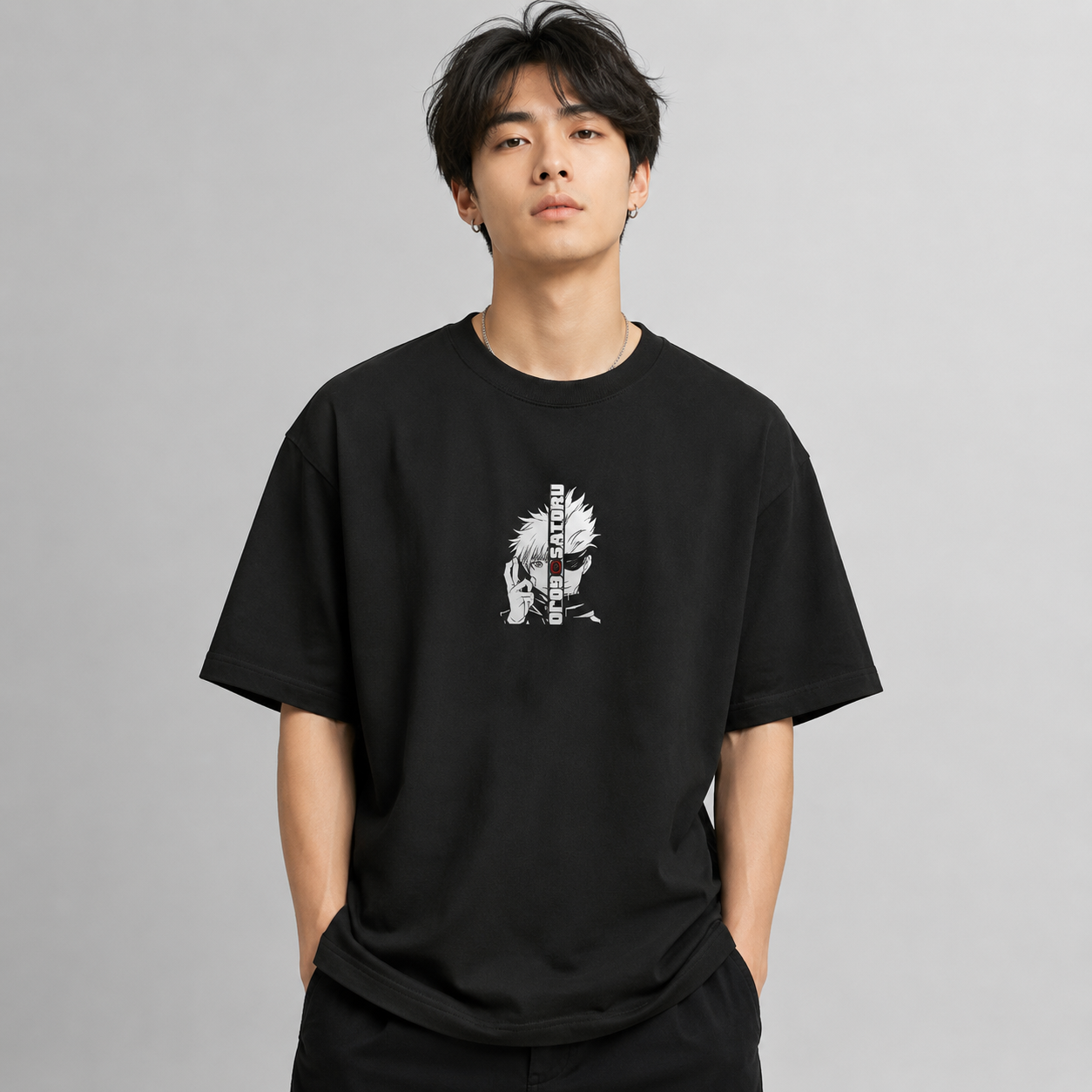 Sorcerer Manga Panel Oversized T-Shirt