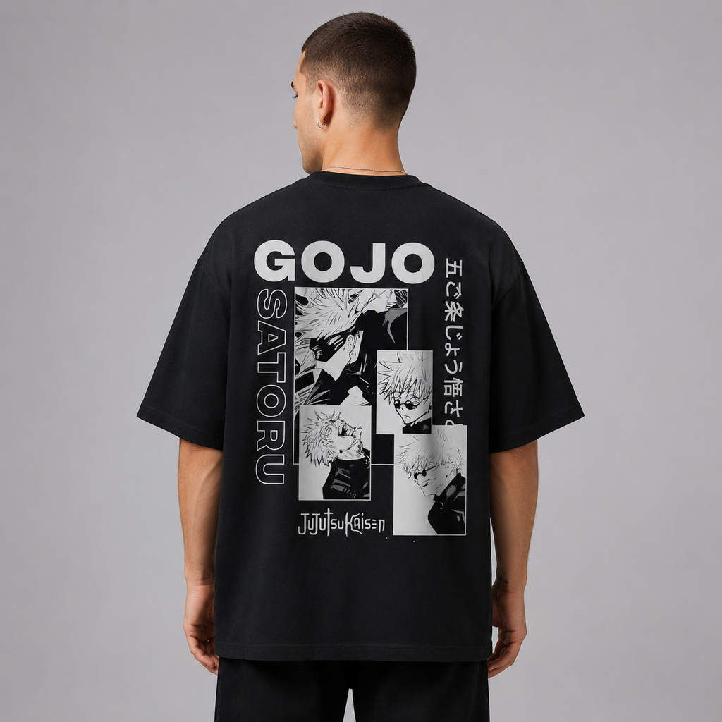 Sorcerer Manga Panel Oversized T-Shirt