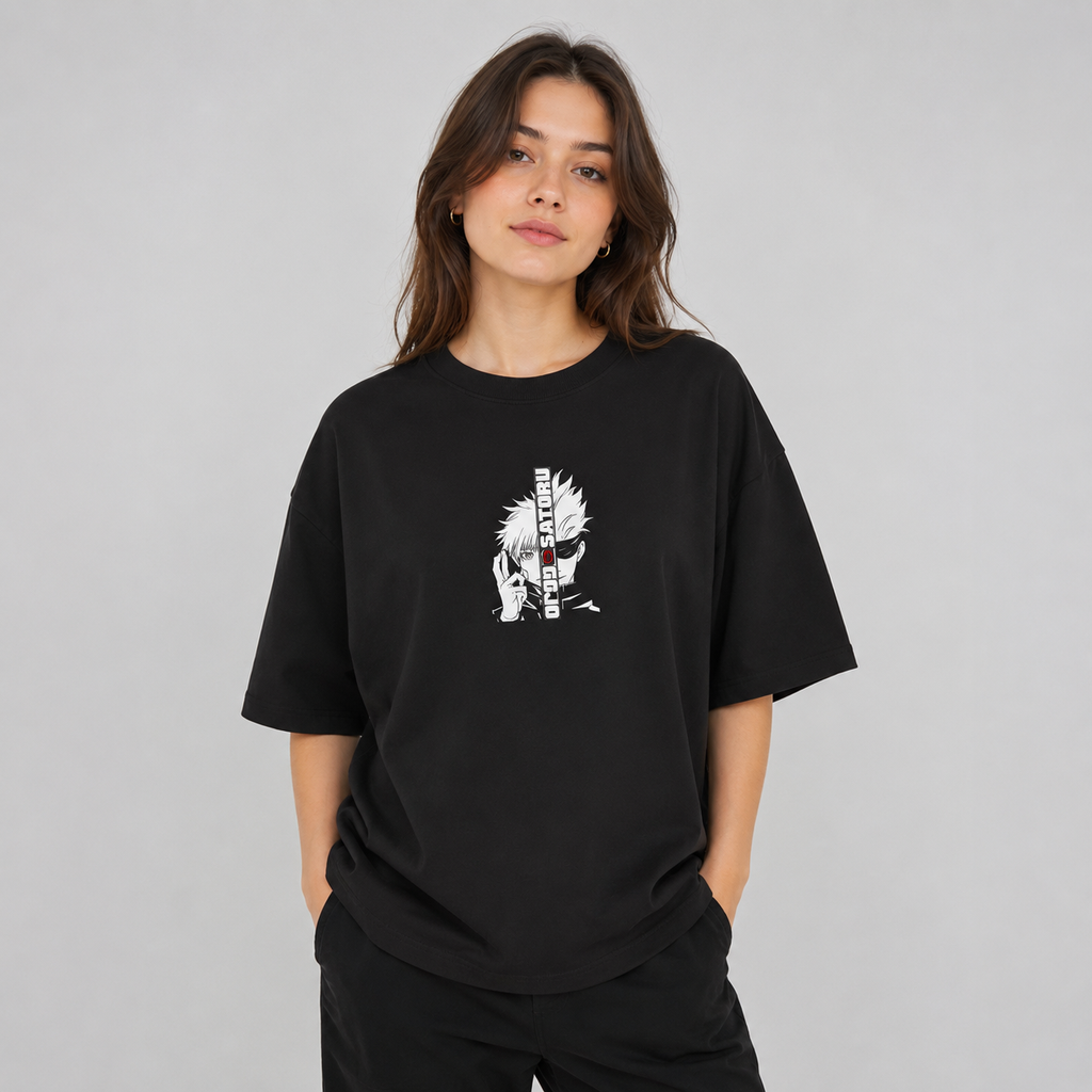 Sorcerer Manga Panel Oversized T-Shirt