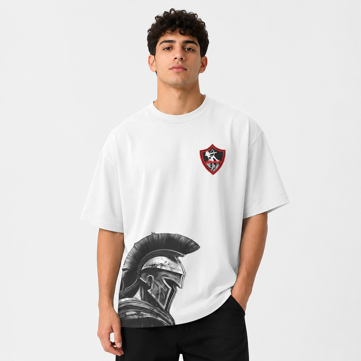 Spartan Shield Oversized T-Shirt