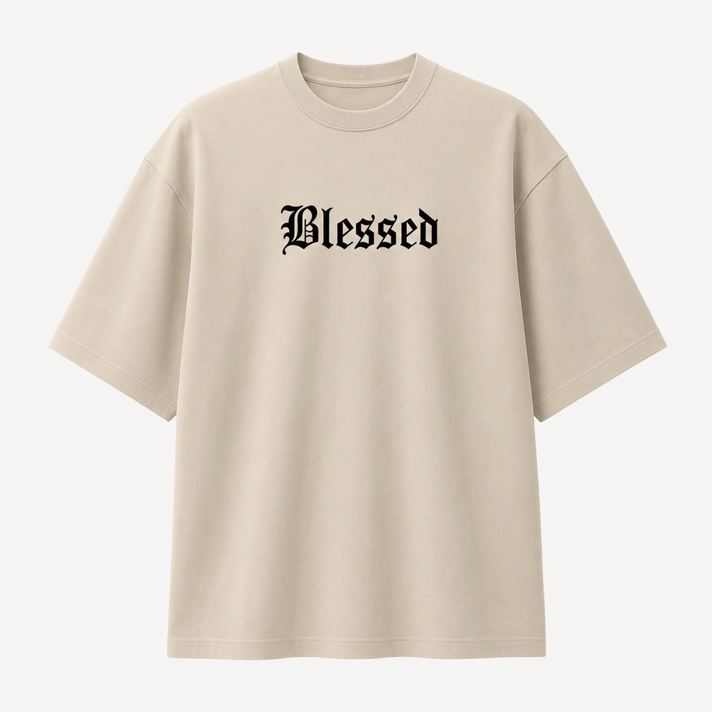 Blessed Angel Oversized T-Shirt