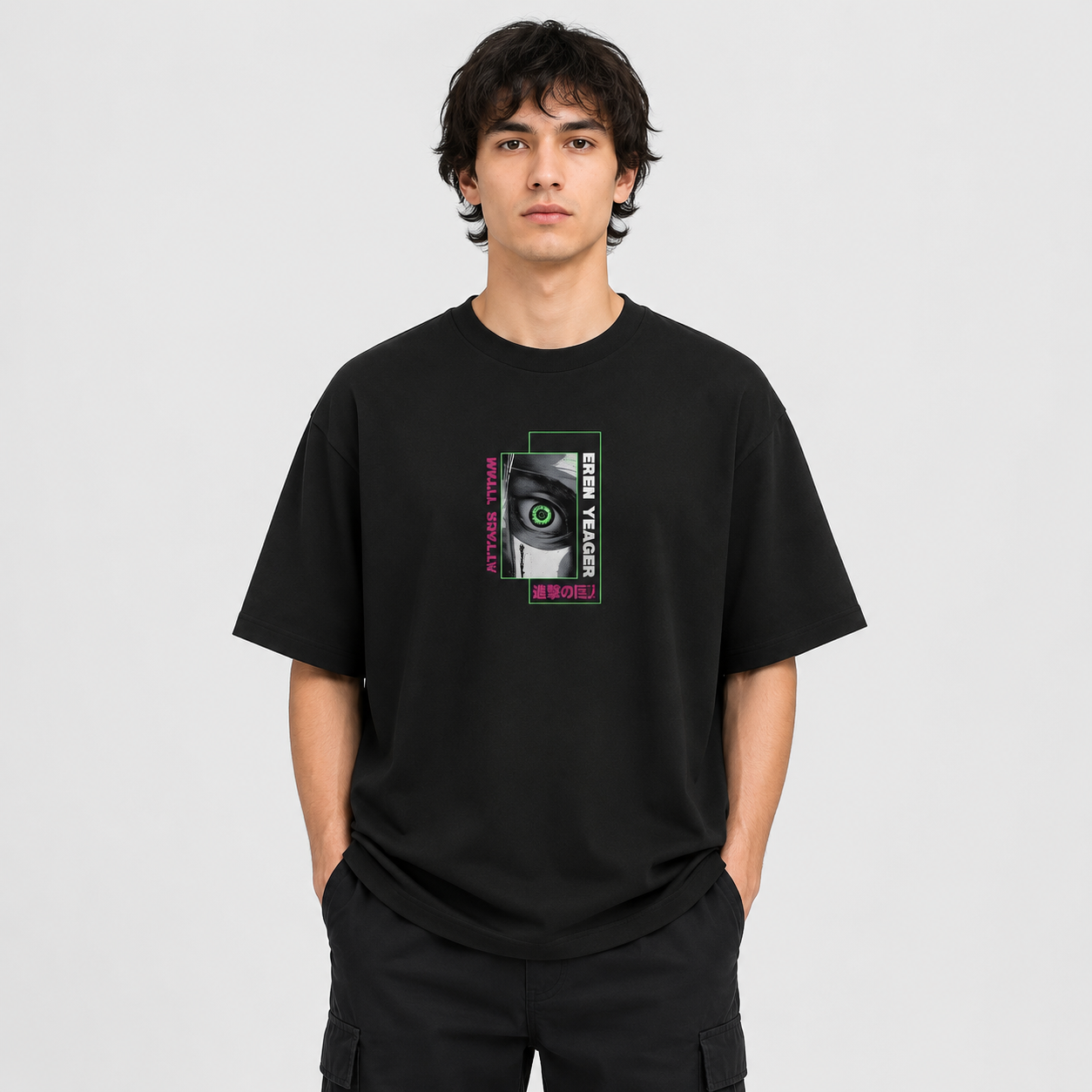 Titan Shadow Oversized T-Shirt
