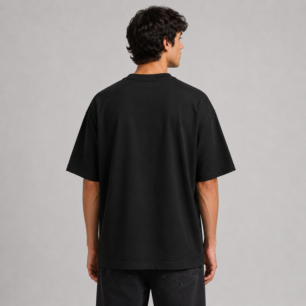 Masked Shadow Oversized T-Shirt