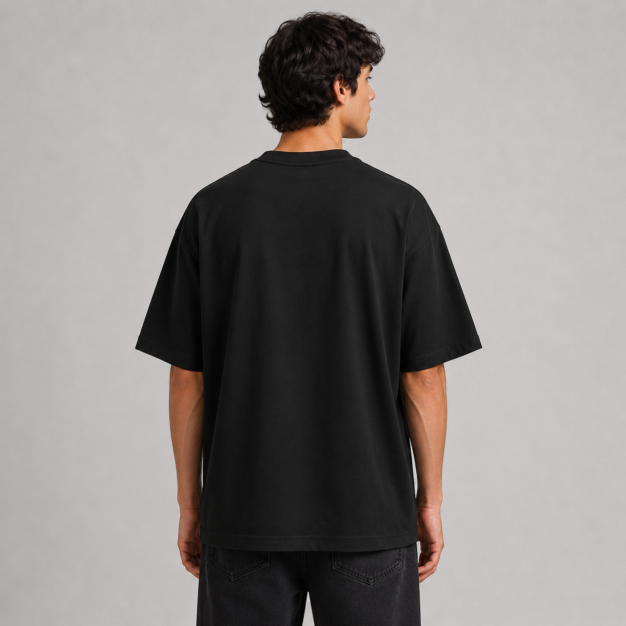 Masked Shadow Oversized T-Shirt