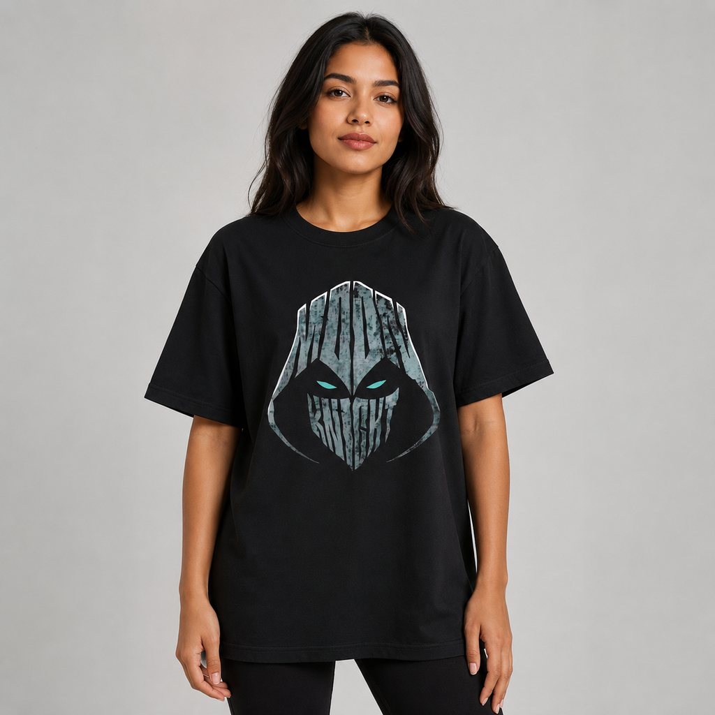 Masked Shadow Oversized T-Shirt