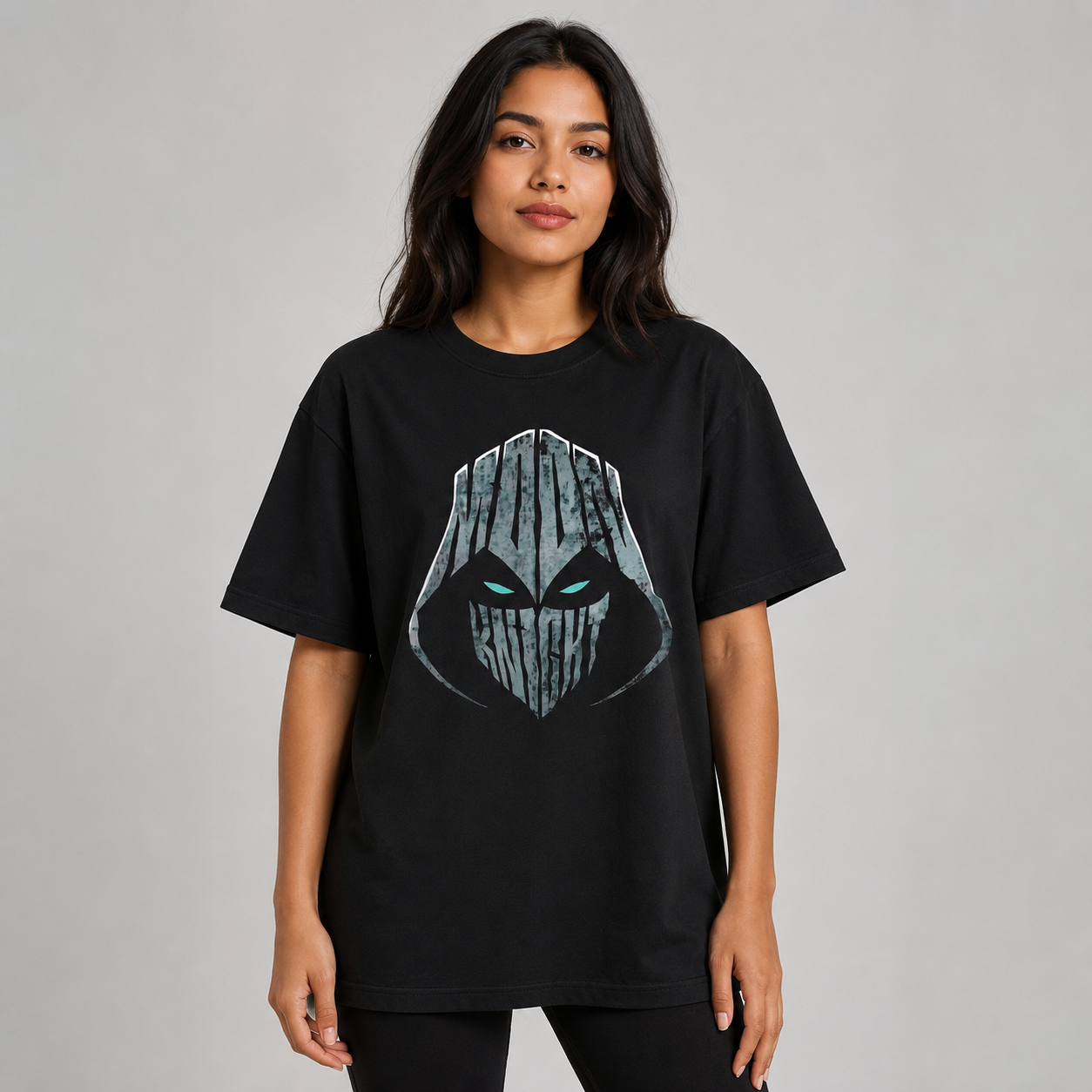Masked Shadow Oversized T-Shirt