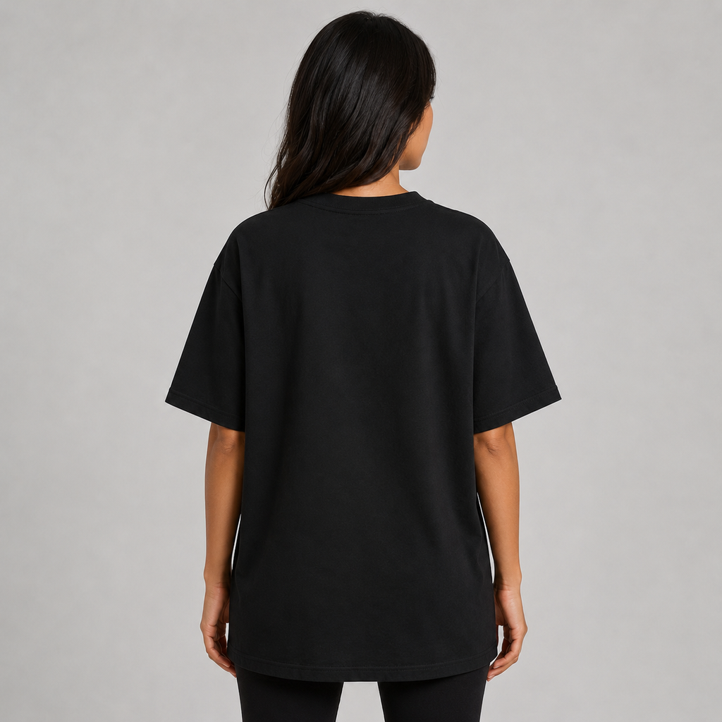 Masked Shadow Oversized T-Shirt