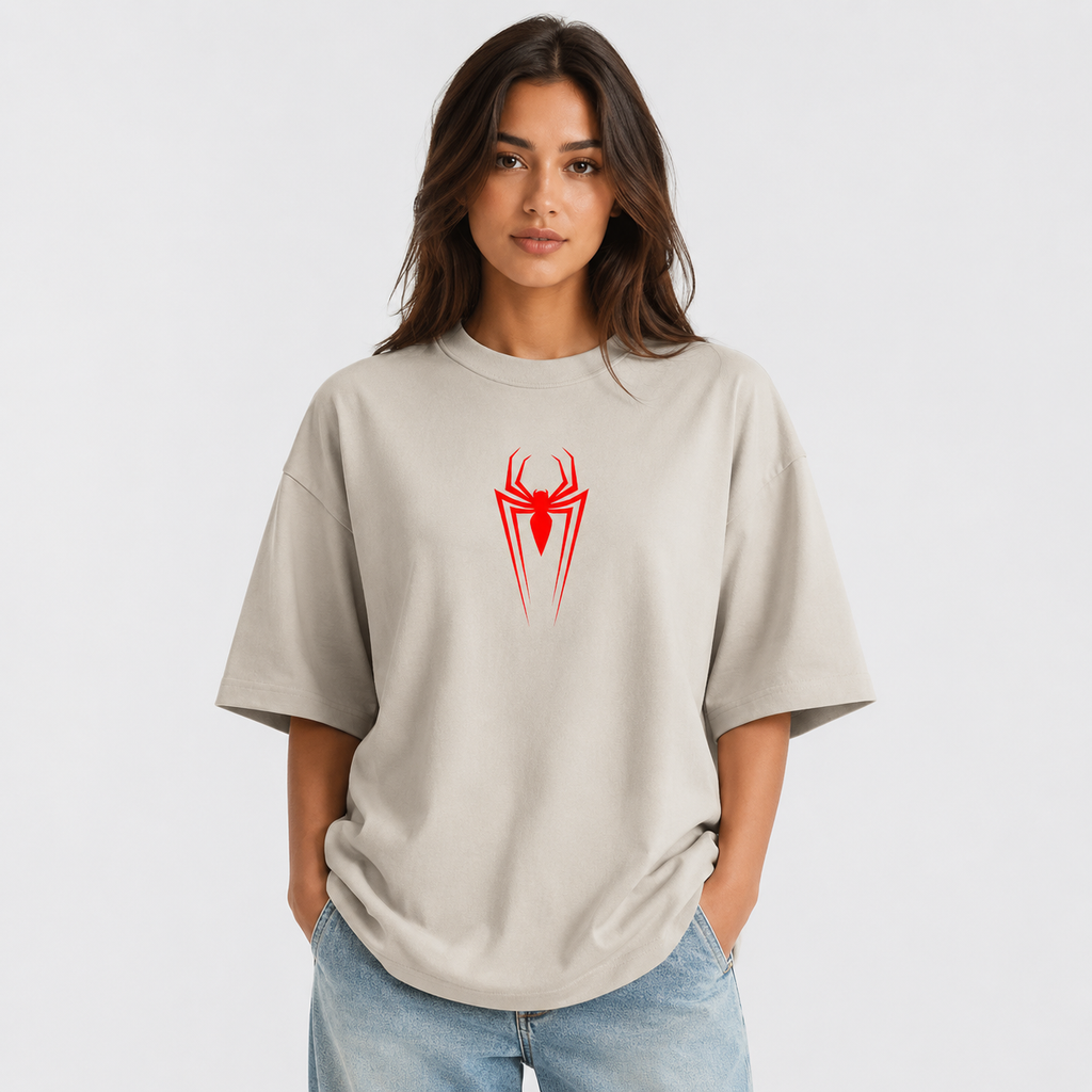 Spider Emblem Oversized T-Shirt