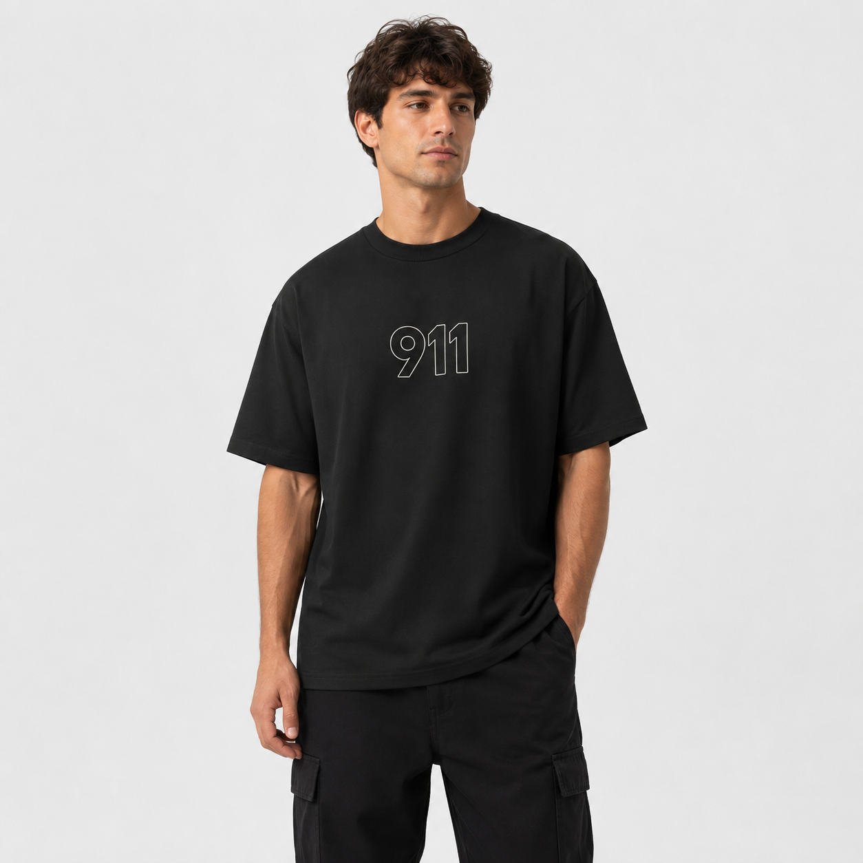 911 Street Aesthetic Oversized T-Shirt