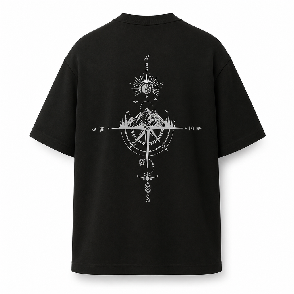 Compass Journey Oversized T-Shirt