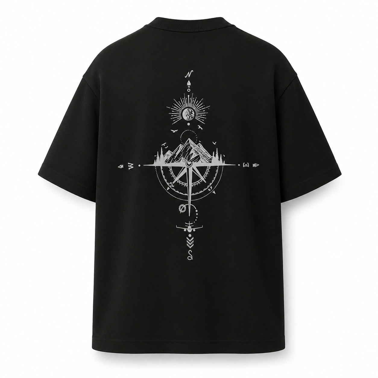 Compass Journey Oversized T-Shirt