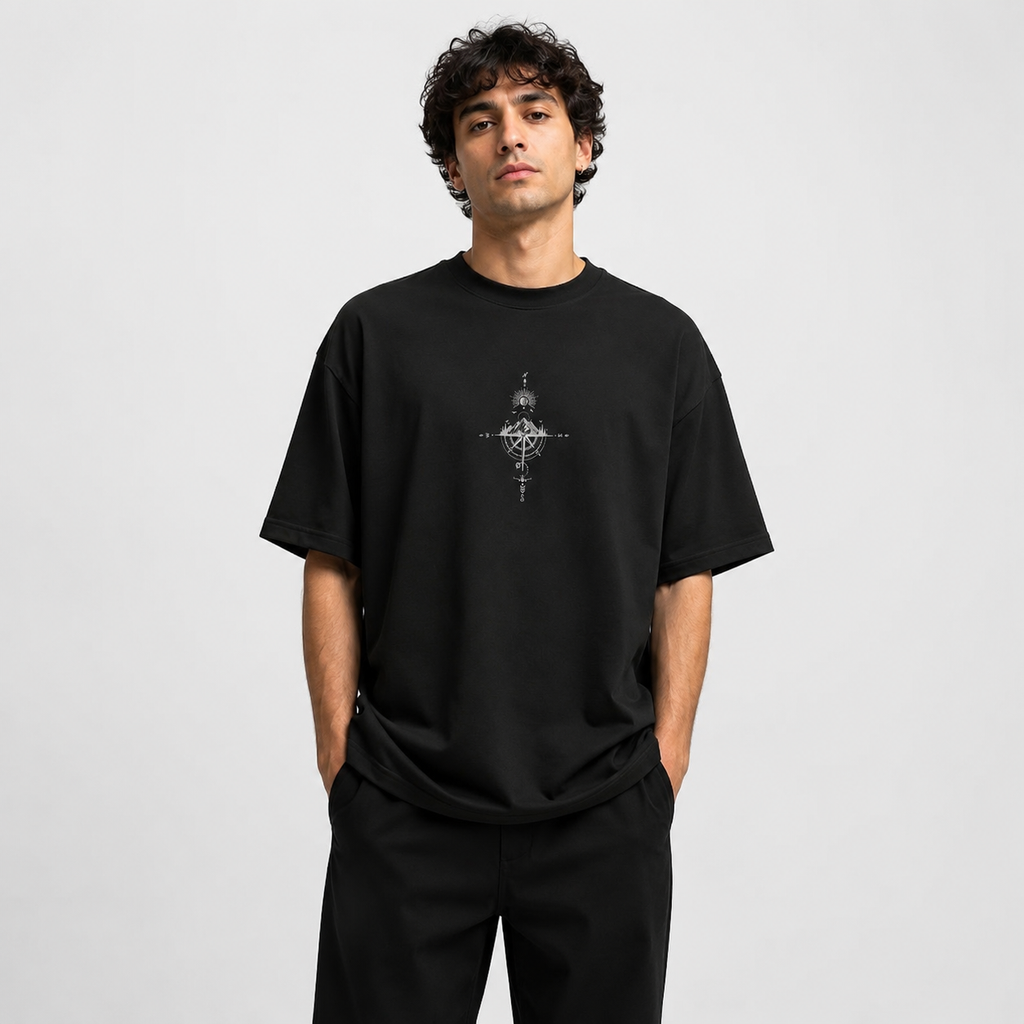 Compass Journey Oversized T-Shirt