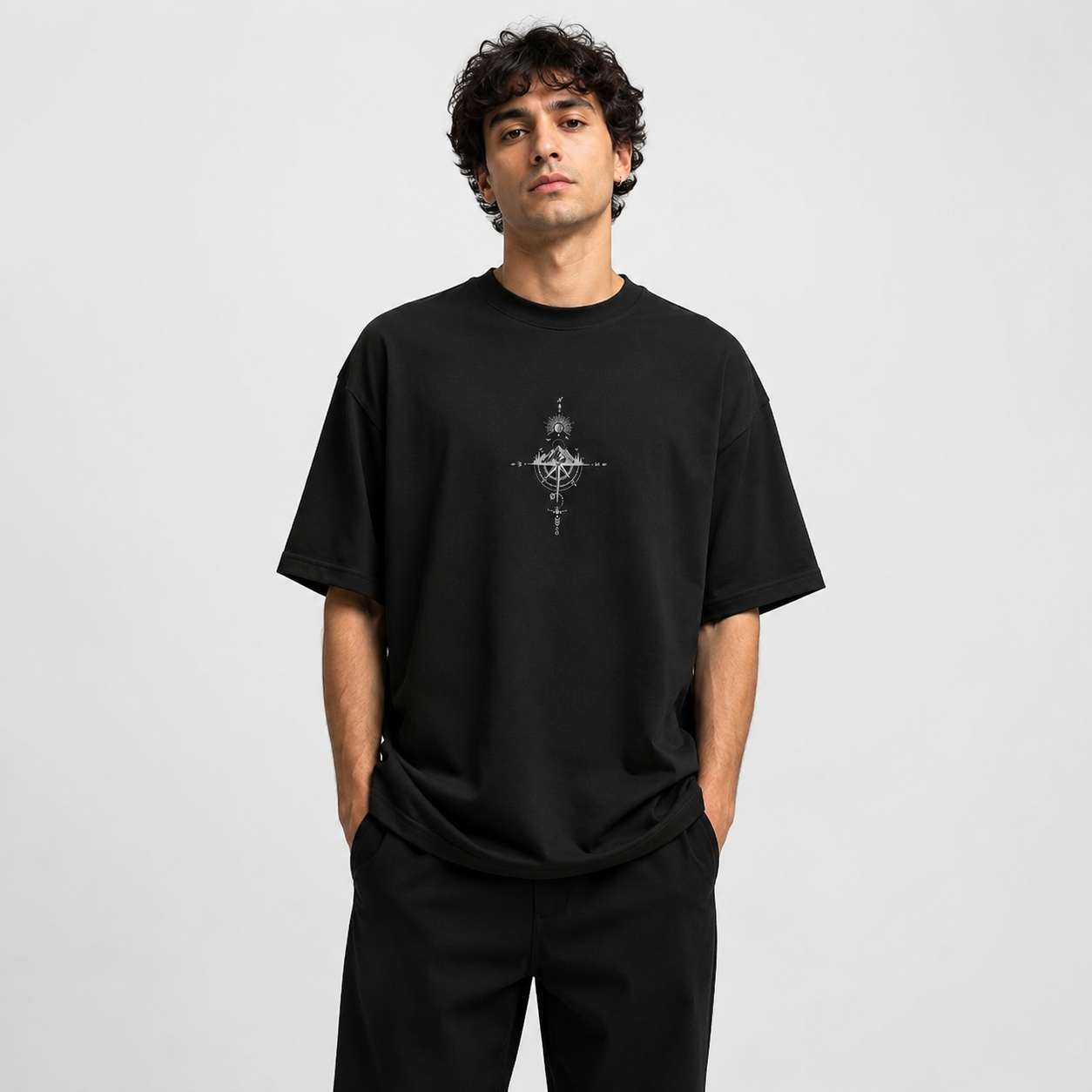 Compass Journey Oversized T-Shirt
