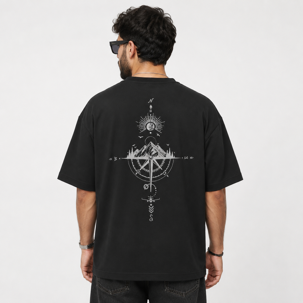 Compass Journey Oversized T-Shirt