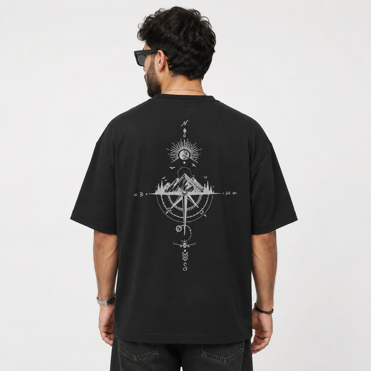 Compass Journey Oversized T-Shirt