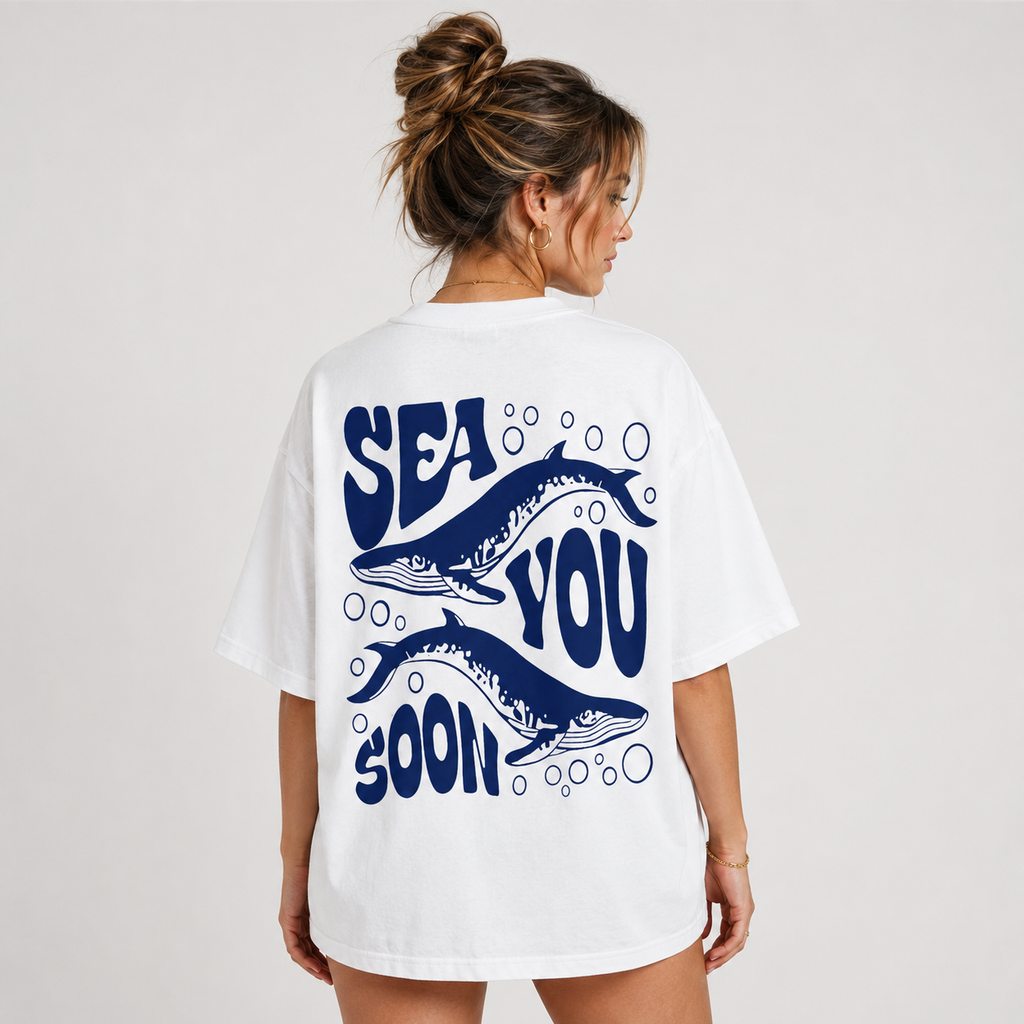 Sea You Soon Oversized T-Shirt