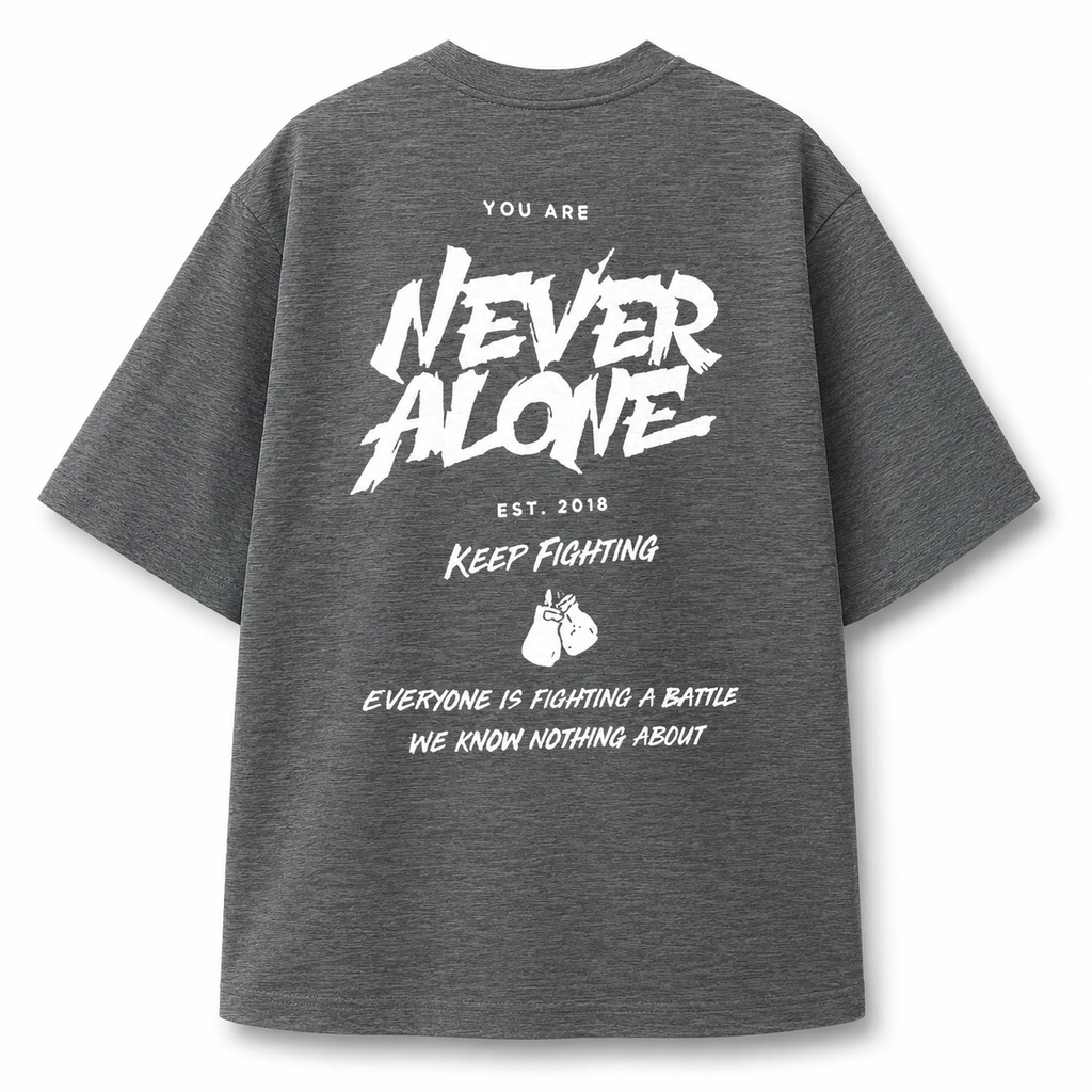 Never Alone Oversized T-Shirt