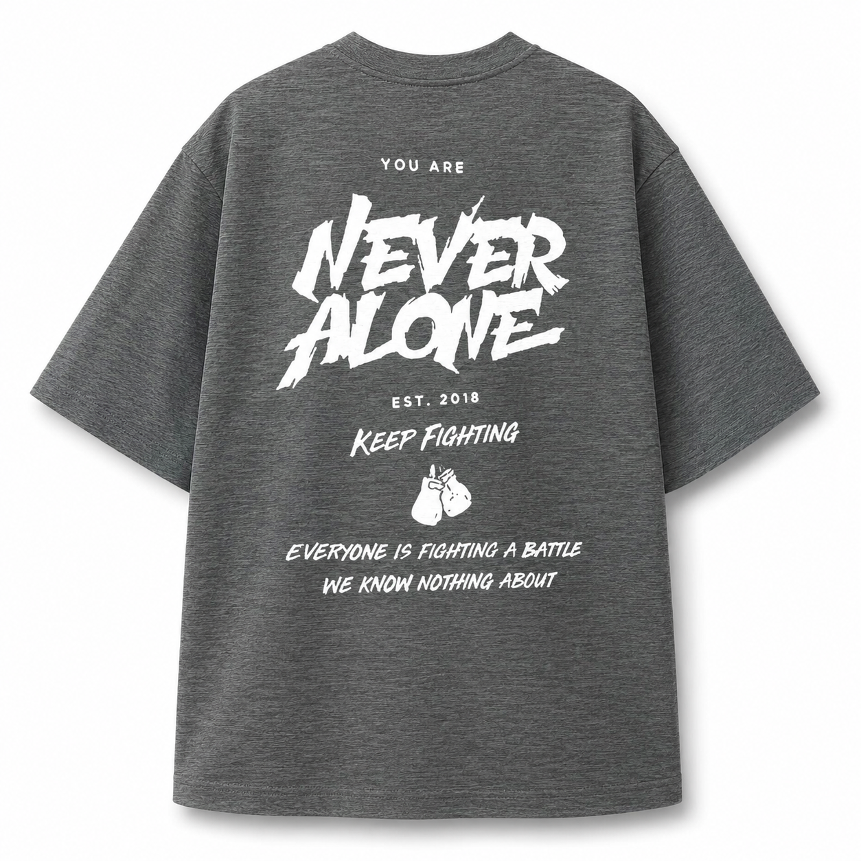 Never Alone Oversized T-Shirt