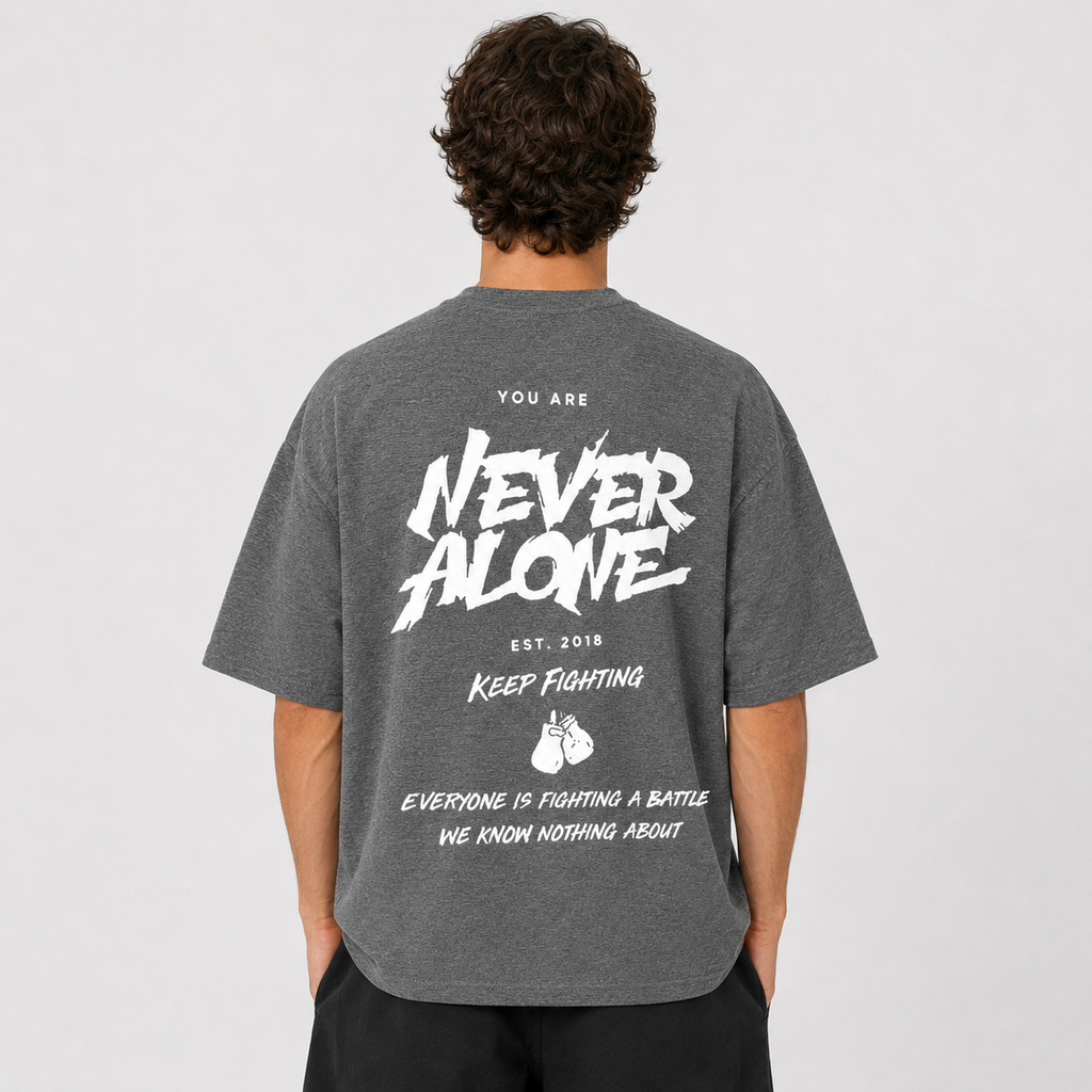 Never Alone Oversized T-Shirt