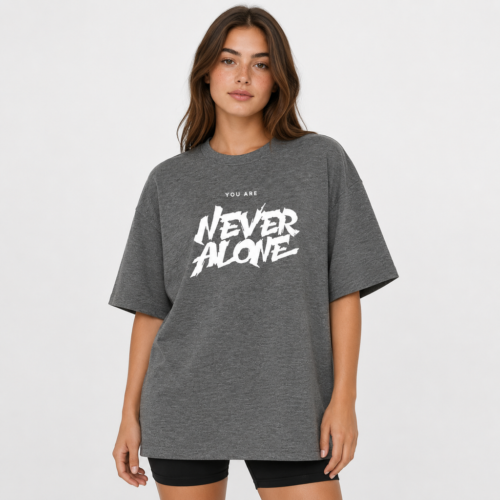 Never Alone Oversized T-Shirt