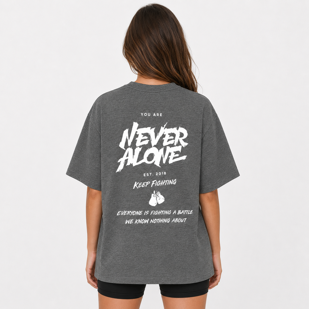 Never Alone Oversized T-Shirt
