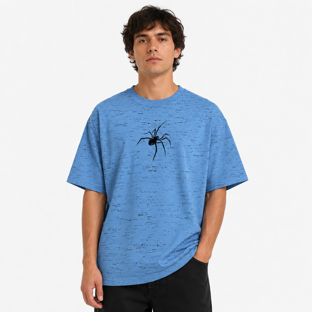 Spider Web Quote Oversized T-Shirt