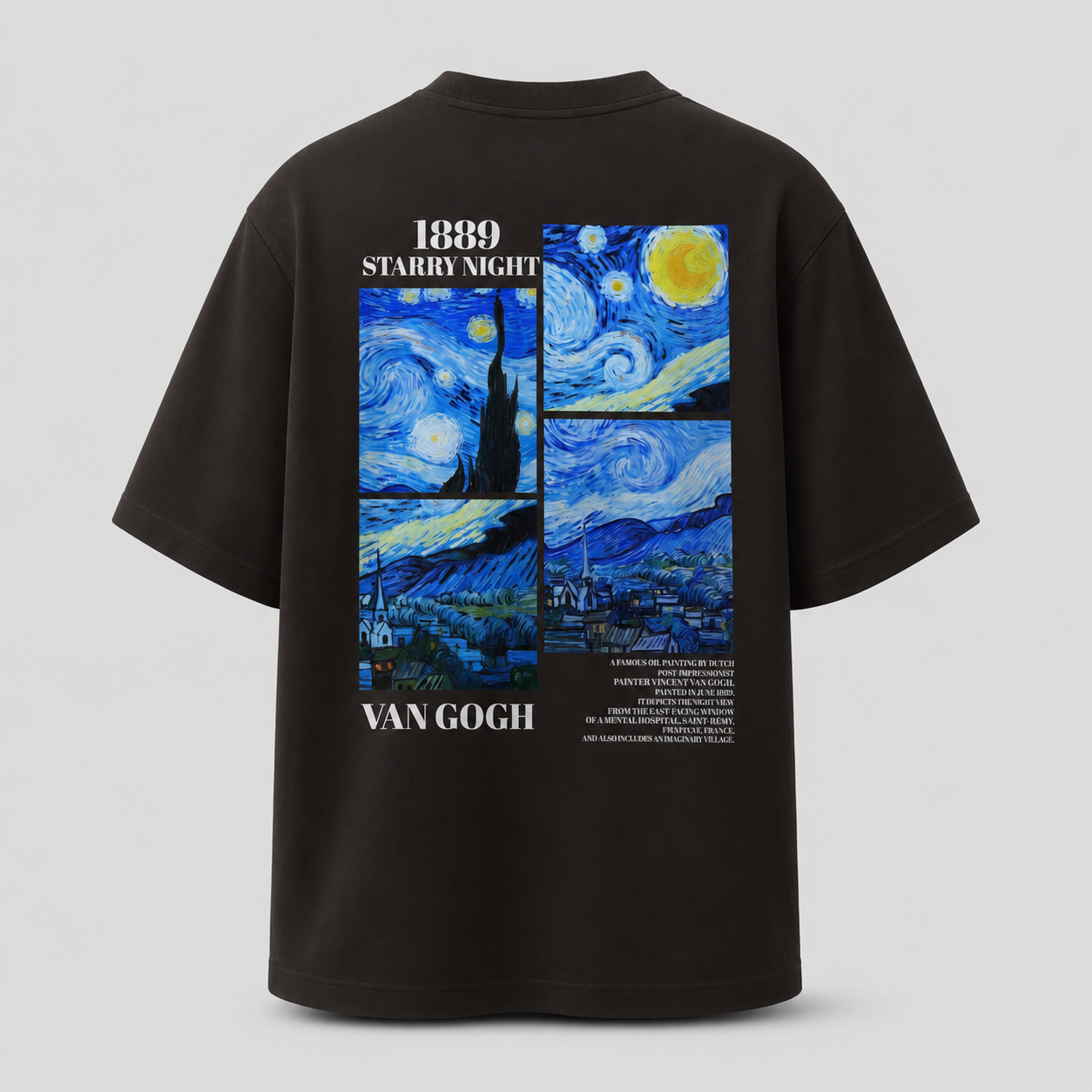 Starry Night Oversized T-Shirt