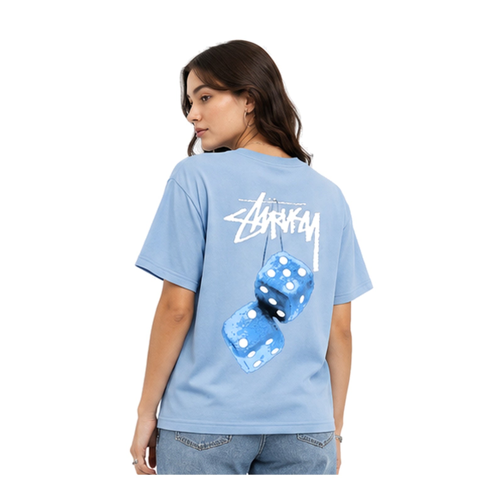 Retro Dice Oversized Graphic Tee over size T Shirt