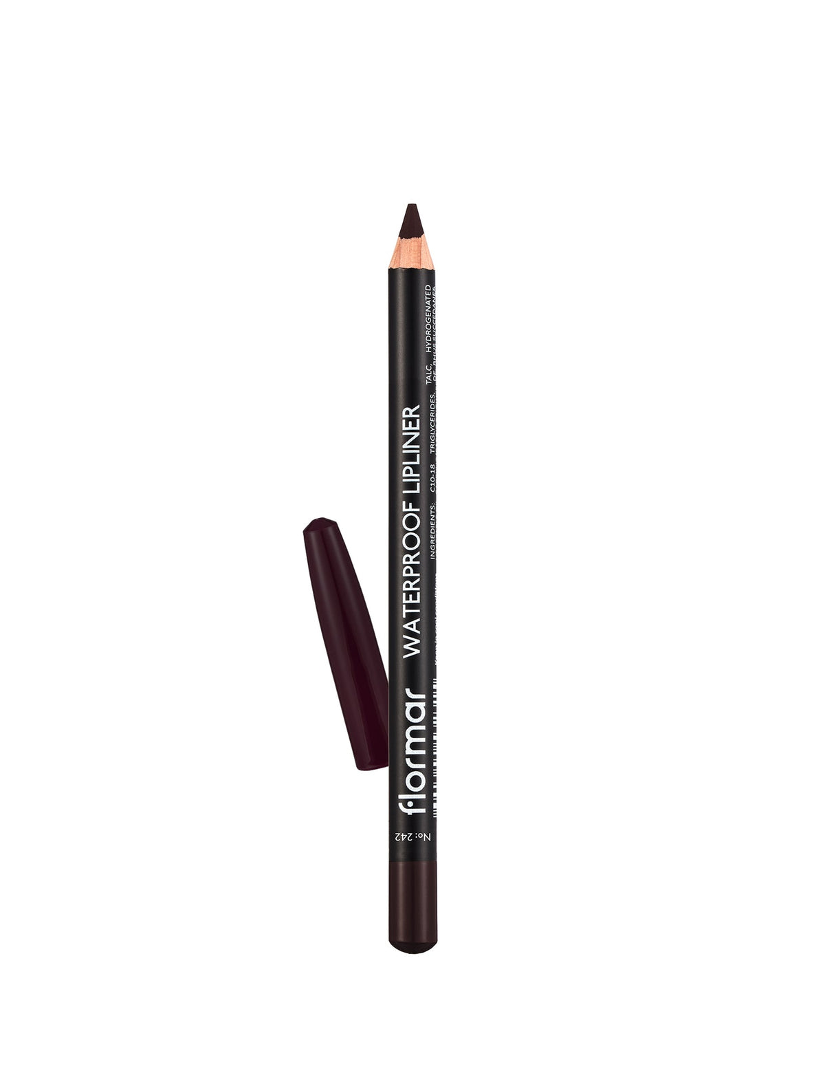 Flormar Waterproof Lip Liner 242 Deep Bordeaux