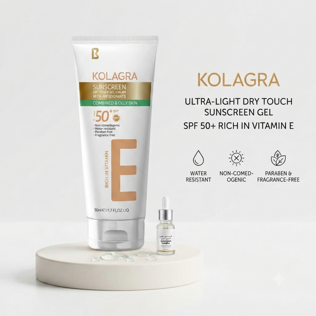 KOLAGRA SunScreen Dry Touch Gel Cream 50 ML