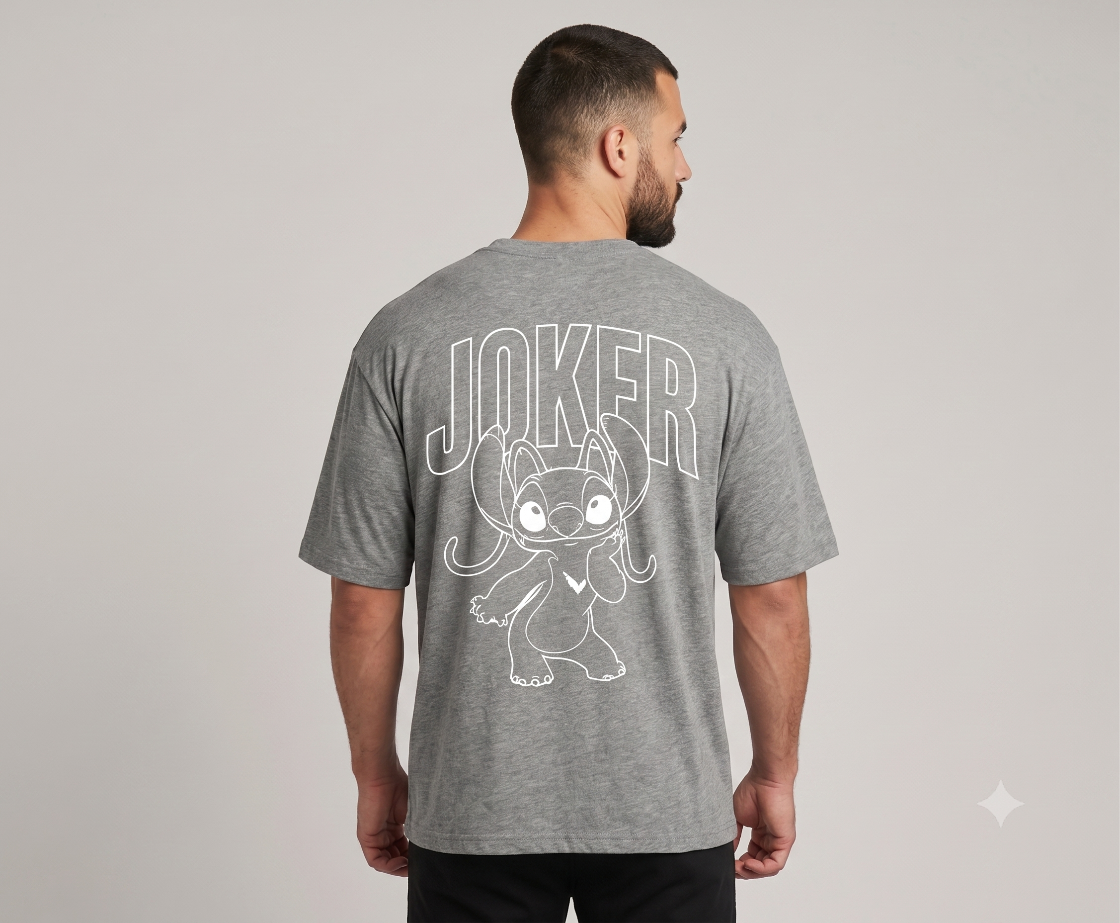 The BOLEVAR "Joker" Oversized Graphic Tee