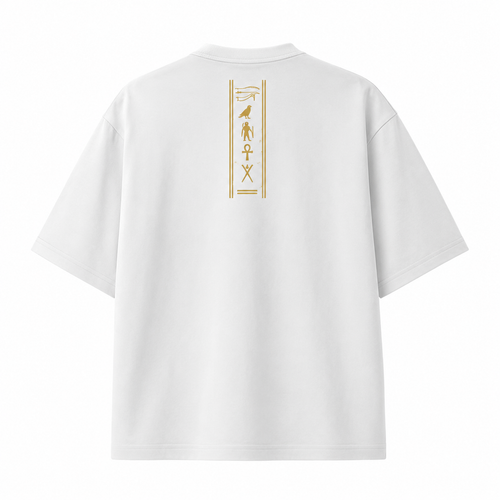 "Golden Mummy" Oversized Graphic Tee