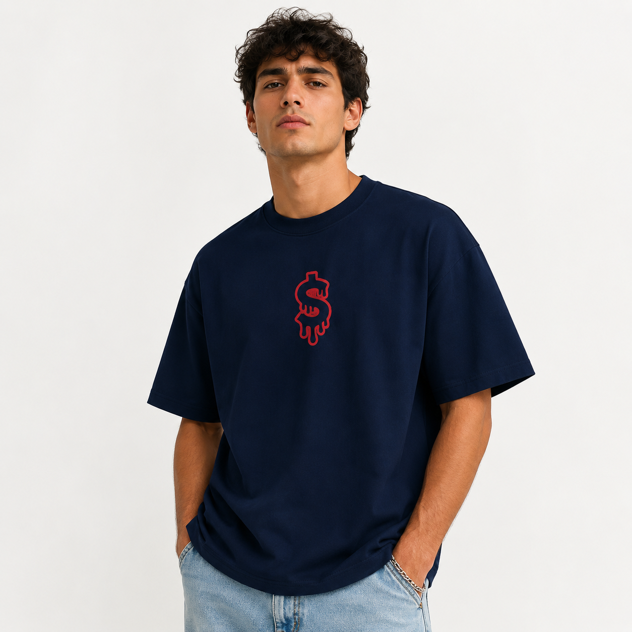 "Money Maker" Oversized Graphic Tee
